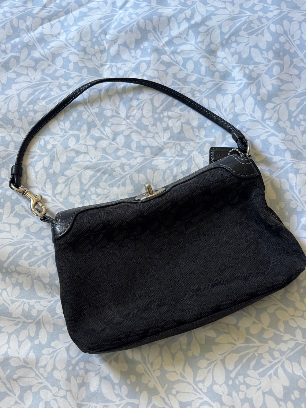 mini Coach Black Signature bag